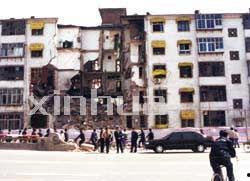 石家庄爆炸案视频,悲剧瞬间，生命代价惨重